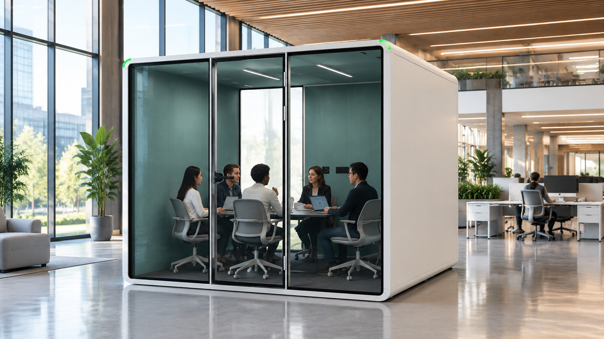 Office Pods for Focus and Wellbeing: Creating Healthier Open-Plan Workspaces